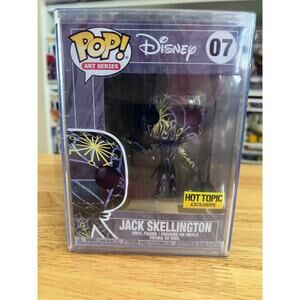 EXC VAULTED ART SERIES Jack Skellington Funko Pop 07 Nightmare Christmas Disney